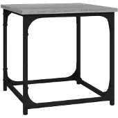 vidaXL Beistelltisch Grau Sonoma 40x40x40 cm Holzwerkstoff