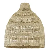 Light & Living - Hängeleuchte Sagar - Natürlich - Ø50cm Hängelampe - Esstischlampe - Wohnzimmerlampe - Schlafzimmerlampe - Wohnzimmer