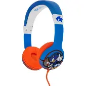 OTL TECHNOLOGIES SEGA Sonic the Hedgehog Kids, Kabelgebunden, Gaming, 20 - 20000 Hz, 88 g, Kopfhörer, Mehrfarbig