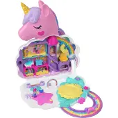 Polly Pocket Playset Coffret Salon De Coiffure Einhorn Arc-En-Ciel