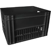 Fastrider Fietskrat Groot - Zwart - 34L