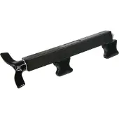 Dresco gabelbefestigung Duo 18 cm Stahl schwarz