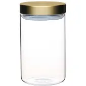 Masterclass Luftdichtes Lebensmittelbehältnis 1000 ml, goldener Deckel