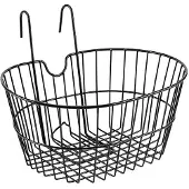 Mvtek Wide Mesh Net Front Oval Basket Silber