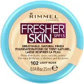 Rimmel Fresher Skin Foundation SPF 15 102 Light Nude 25 ml