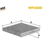 WIX FILTERS Filter, Innenraumluft WP2089