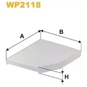 WIX FILTERS Filter, Innenraumluft WP2118