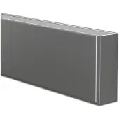 Hera Wandlampe INTERO-LINE, dimmbar, alu / grau / zink, für Wohn- / Esszimmer, Aluminium, Modern, Wandleuchte, Wandlampe Innen