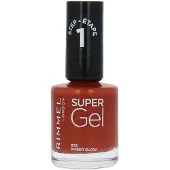 Rimmel London Super Gel 075 Nail Polish Amber Glow 12 ml