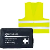 FIRST AID ONLY Set Verbandtasche DIN 13167 mit Warnweste 1 St