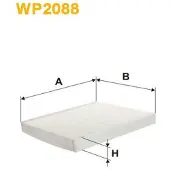 WIX FILTERS Filter, Innenraumluft WP2088