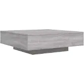 vidaXL Couchtisch Grau Sonoma 100x100x31 cm Holzwerkstoff