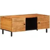 vidaXL Couchtisch 100x54x40 cm Massivholz Akazie