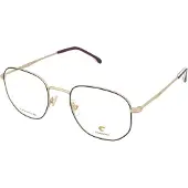 Carrera 323 Herren-Brille inkl. Gläser Vollrand Geometrisch Metall-Gestell 51/21/145, schwarz