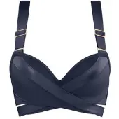 Marlies Dekkers Badmode Gemoldefer Bikini BH Cache Coeur | Grösse: 80F | Farbe: Grau