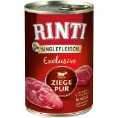 Rinti Singlefleisch Exclusive Ziege Pur 12x185 g