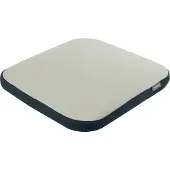 Leitz 65400085, Sitzkissen, Universal, Grau, Quadratisch, 150 kg, Einfarbig