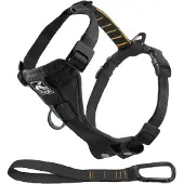 Kurgo Tru-Fit-Smart Harness Geschirr (incl.Sicherheitsgurt), Farbe:Schwarz, Größe:XS