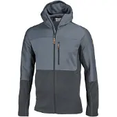 Fjällräven Sweatjacke Abisko Trail Fleece Herren Iron Grey / Light Grey-S