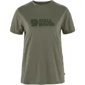 Fjällräven T-Shirt Logo Tee Damen Olive-S