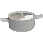 Berghoff 3950429, 4,4 l, Grau, Keramik, Elektro, Gas, Halogen, Induktion, Aluminium, Grau, Phenolharz