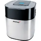 Steba IC 30 Traditionelle Eismaschine, 1,5 l, 9,5 W, Schwarz, Edelstahl