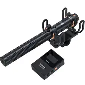 Comica 2.4G Super Cardioid Condenser Wireless Shotgun Microphone
