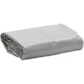 vidaXL Abdeckplane Grau 1x2,5 m 650 g/m²