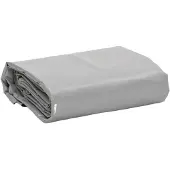 vidaXL Abdeckplane Grau 4x7 m 650 g/m²