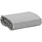 vidaXL Abdeckplane Grau 4x4 m 650 g/m²