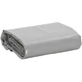 vidaXL Abdeckplane Grau 6x8 m 650 g/m²
