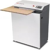 HSM Verpackungspolstermaschine ProfiPack P425, 2000 W, 220-240 V, mobil, Arbeitsbreite & Volumen einstellbar, mit Staubabsaugungs-Anschluss