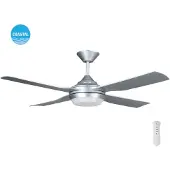 Beacon Grauer Deckenventilator Moonah Ø 132cm