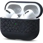Njord byElements Salmon Leather Case - AirPods Pro - Vindur, Hülle, ABS, Lachsleder, 18 g, Grau