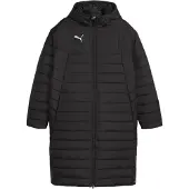 Puma Teamfinal Bankmantel Herren - Schwarz | Größe: XL
