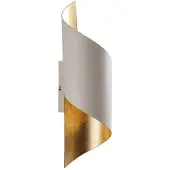 LINDBY Wandlampe Vanni , dimmbar, weiß / opal, für Schlafzimmer, Metall, Modern, Wandleuchte, Wandlampe Innen