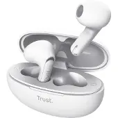 Trust Yavi, True Wireless Stereo (TWS), 20 - 20000 Hz, Anrufe/Musik, 36 g, Kopfhörer, Weiß