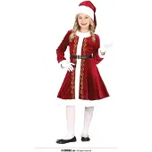 Guirca Weihnachtsmädchen Kinderkostüm