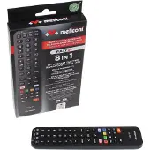 Meliconi Fully 8+, Universal, IR Wireless, Drucktasten, Schwarz