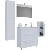Hioshop Spiegelschrank Schubo