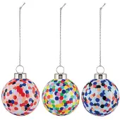 Alessi Weihnachtskugeln Proust Multi (Set von 3)