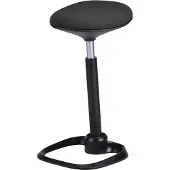 Euroseats Sitz-Stehhocker Schwarz PRA.001 345 x 335 x 860 mm