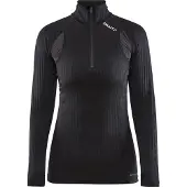 Craft Unterhemd Active Extreme X Zip LS Black Damen-XL