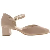 Hassia Leder-Spangenpumps "Capri" in Beige - 40