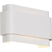 QAZQA Industrielle Wandleuchte weiß 2-flammig - Coen
