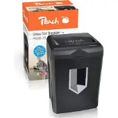 Peach PS500-70, Kreuzschreddern, 18 l, 200 Blätter, 58 dB, 14 Blätter, Schwarz