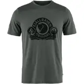 Fjällräven - Abisko Wool Classic S/S - Merinoshirt Gr S grau