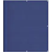 vidaXL Balkon-Sichtschutz Blau 120x1000 cm 100 % Polyester-Oxford