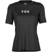 FOX Racing Ranger Woodmark Damen Bikeshirt-Schwarz-XS