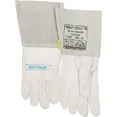 WELDAS 10-1005S Schweisserhandschuh aus Kalbsleder, Grösse S, 1 Paar